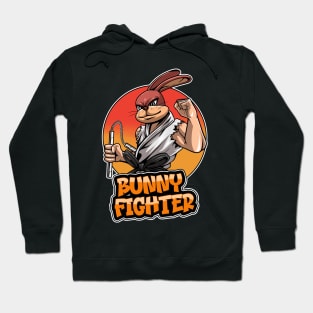 Bunny Fighter Artwork Hoodie